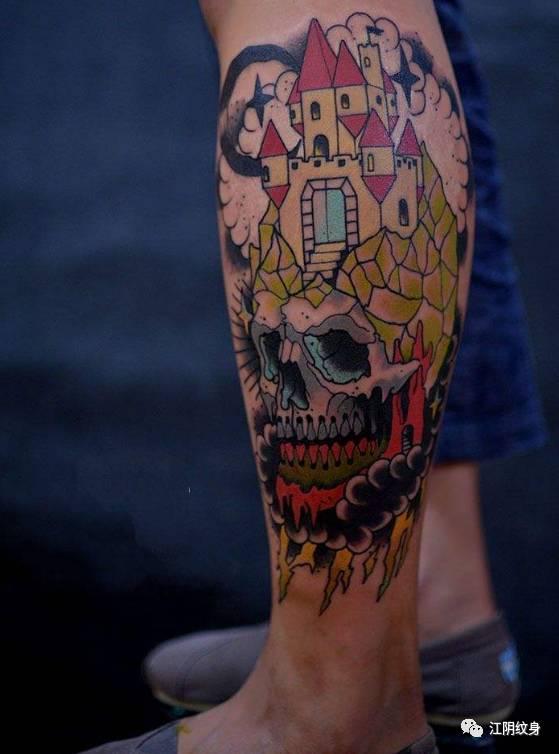 纹身网红吃瓜视频素材